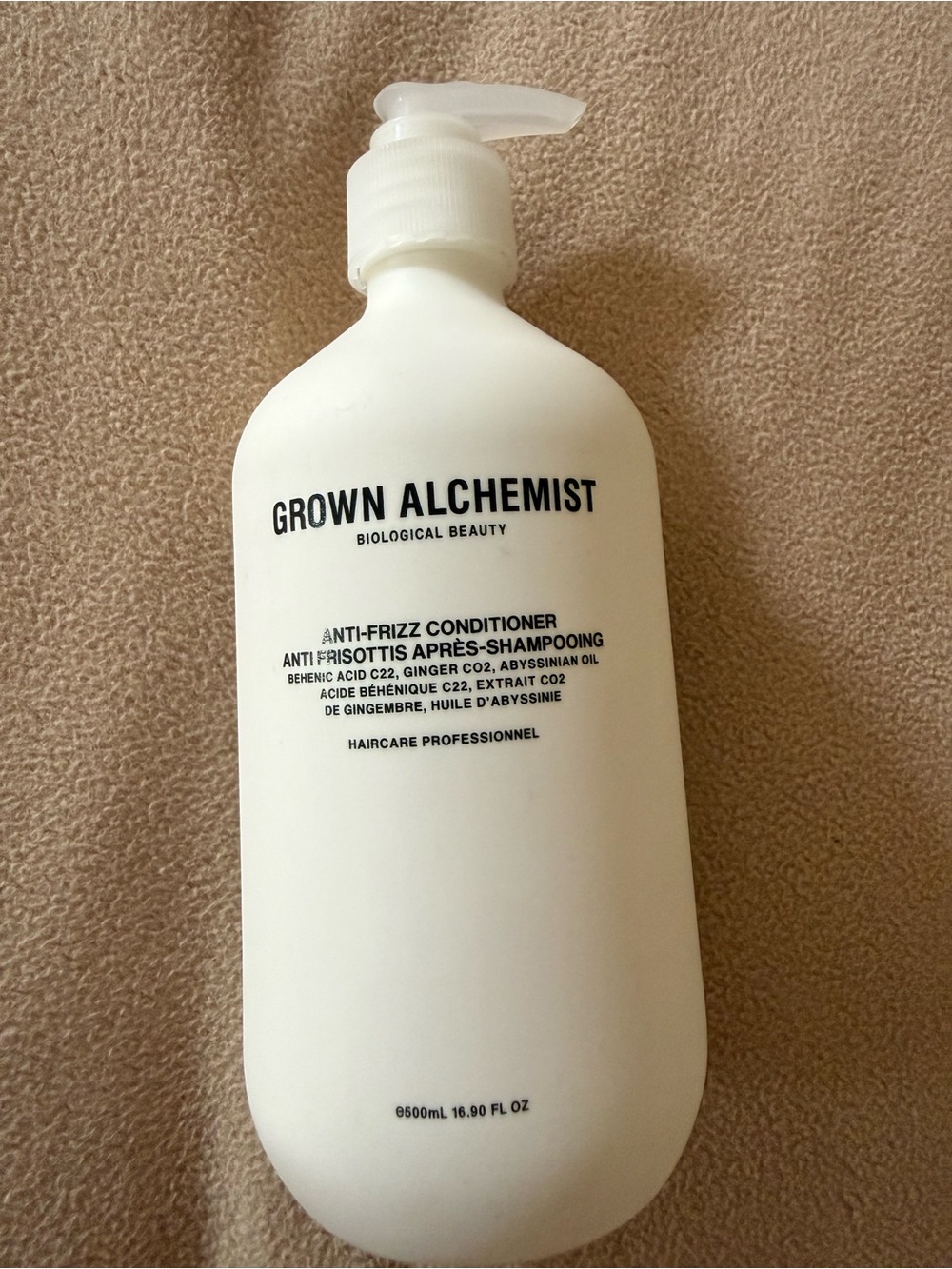 Grown Alchemist Anti-Frizz Conditioner Behenic Acid Ginger CO2 500ml 16.90 Fl Oz